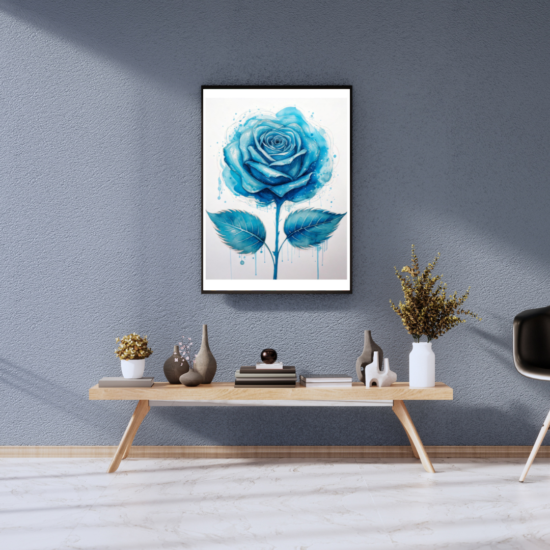 5 Digital prints of Ethereal Heart – Minimalist Watercolor Art Perfect for Valentine gift.